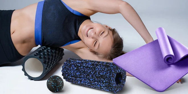 Podložky na cvičení, masážní koule a foam roller