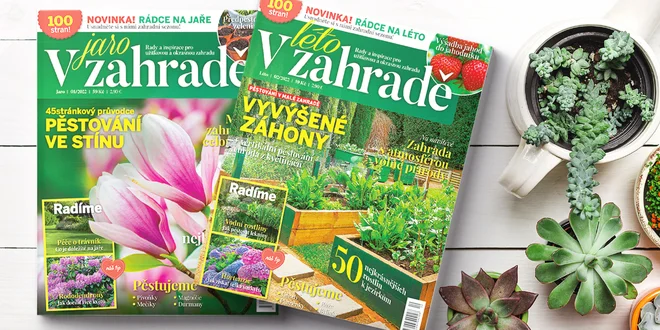 Roční předplatné časopisu V zahradě a dárek navíc