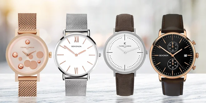 Pánské či dámské hodinky Sekonda a Pierre Cardin