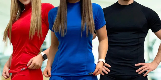 Funkční sportovní trička s krátkým rukávem