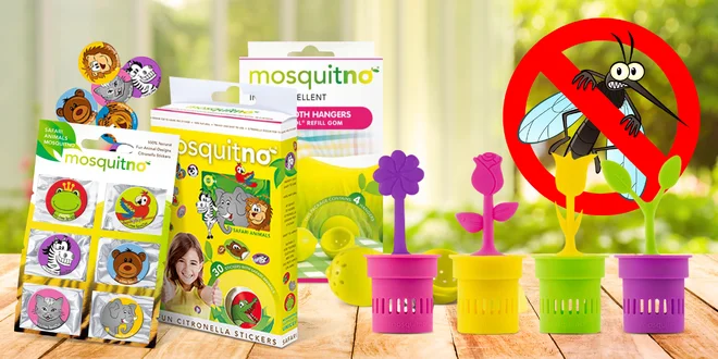 Přírodní odpuzovače komárů: nálepky a dekorace