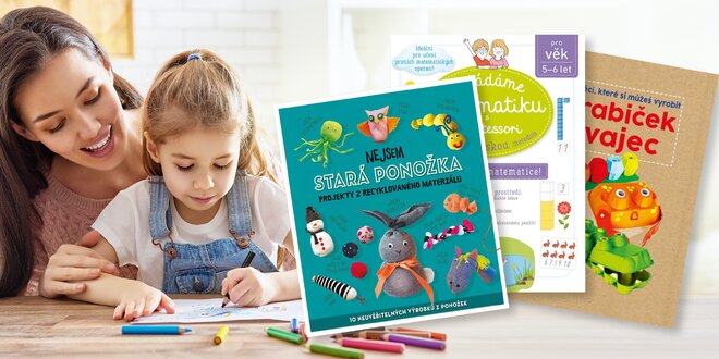 Knihy pro děti: Montessori vzdělávání i vyrábění