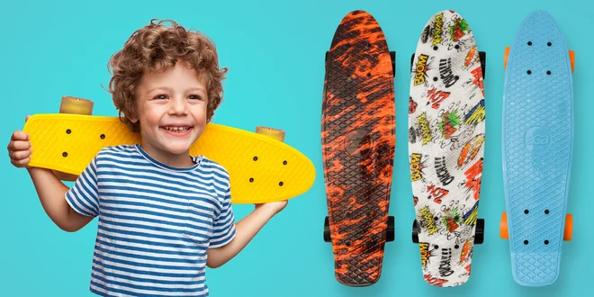 Cool pennyboardy: modely i se svítícími kolečky