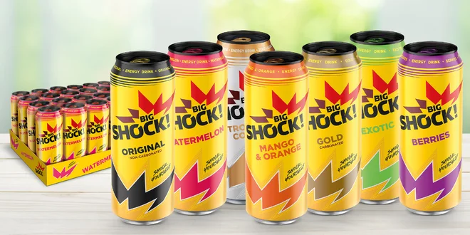 24× Big Shock!: Original, Gold i ovocné chutě