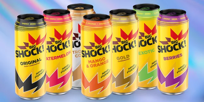 24× Big Shock!: Original, Gold i ovocné chutě