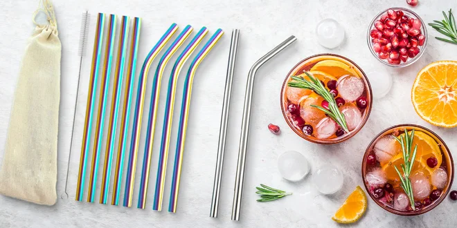 Sety kovových brček: rovná i zakřivená vč. kartáčku