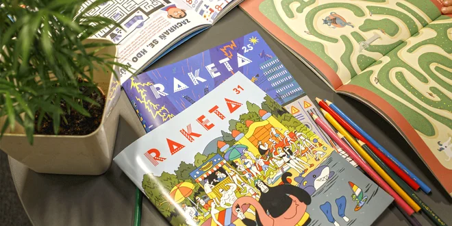 Roční předplatné dětského časopisu Raketa + bonus