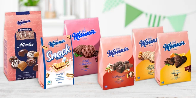 Sušenky a oplatky Manner: 20 sladkých variant