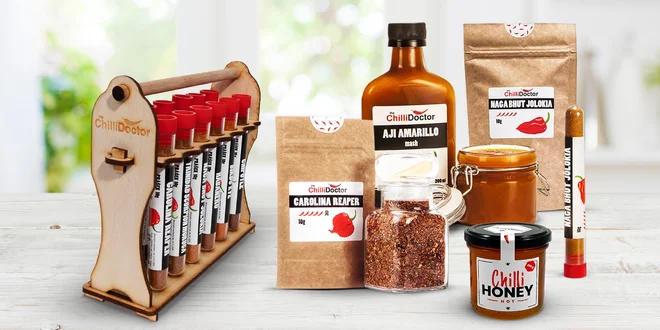 Pikantní dárkové balíčky od The ChilliDoctor