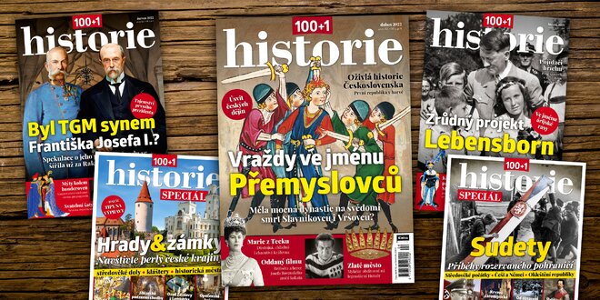 Časopis 100+1 historie: kompletní ročník 2022