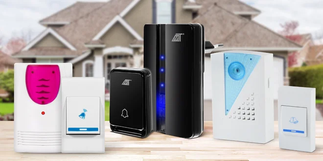 Bezdrátové domovní zvonky s dosahem až 150 metrů