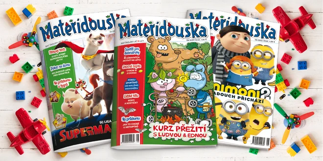 Roční předplatné časopisu Mateřídouška: 12 čísel