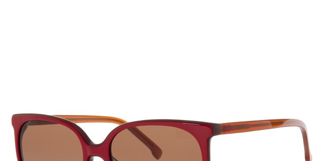 Dámské červené sluneční brýle Lacoste