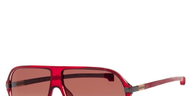 Červené pánské sluneční brýle Lacoste