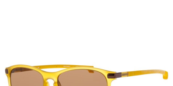Žluté pánské sluneční brýle Lacoste
