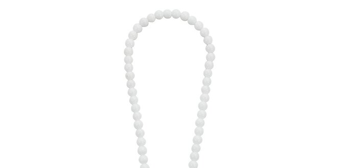 Dámský bílý náhrdelník se srdíčky EDC by Esprit
