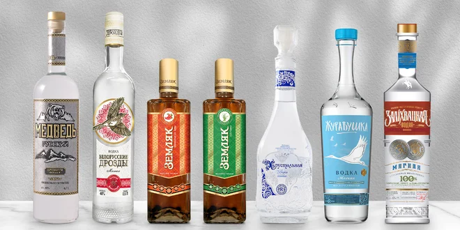 Kvalitní vodky z Běloruska: čisté i s příchutěmi