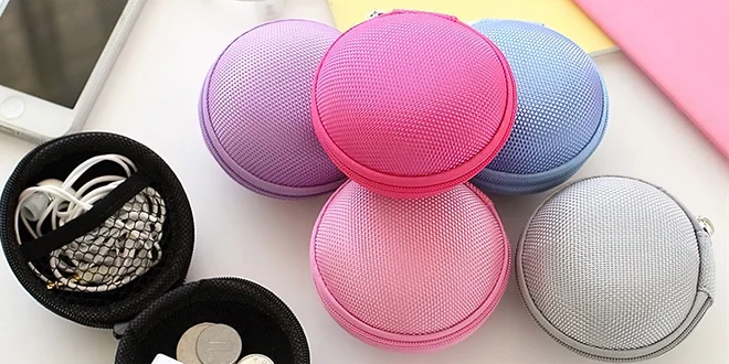 Minipeněženka na mince, klíče a jiné drobnosti