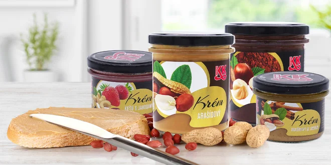 Ořechové krémy bez konzervantů: 100% i ochucené