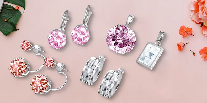 Šperky z chirurgické oceli s krystaly Swarovski