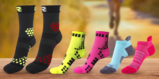 Sportovní ponožky Runto z funkčních materiálů