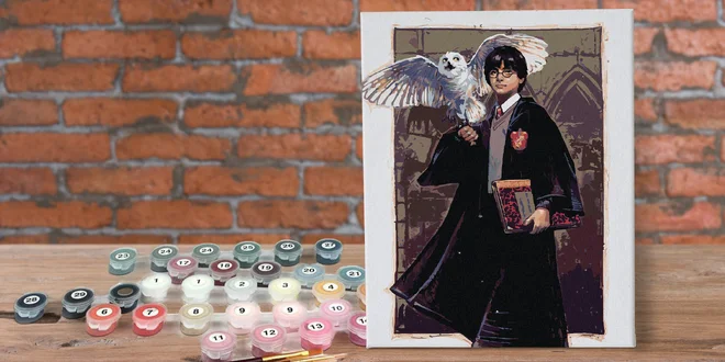 Malování podle čísel: 5 motivů z Harryho Pottera