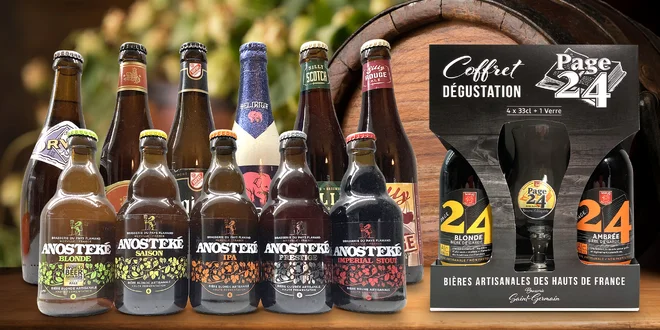 Balíčky zahraničních piv třeba i v dárkovém boxu