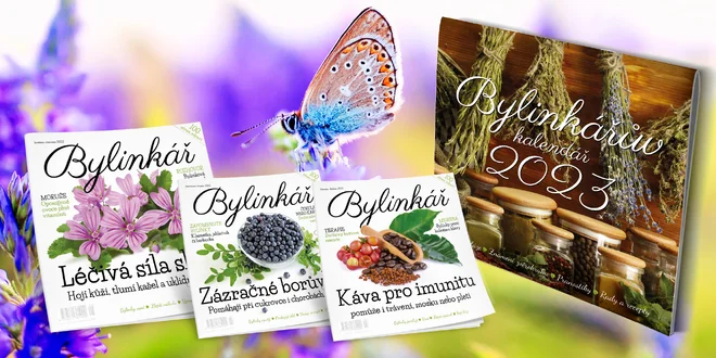 Kompletní ročník časopisu Bylinkář 2022 i kalendář