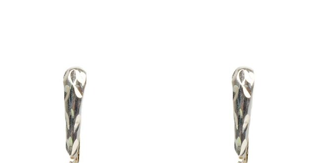 Dámské bronzové perlové náušnice Royal Adamas