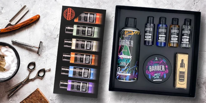 Kolínské i sady pánské kosmetiky Marmara Barber