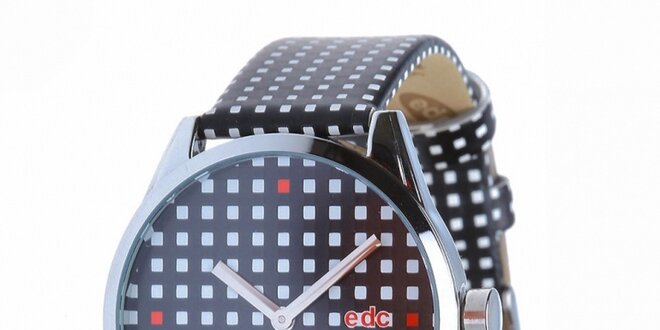 Dámské černo-modré hodinky EDC by Esprit