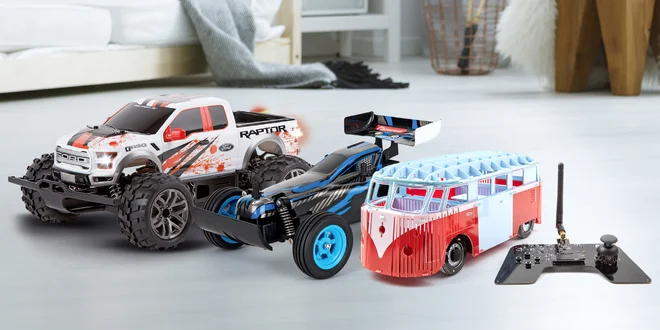 RC modely na dálkové ovládání i autodráha