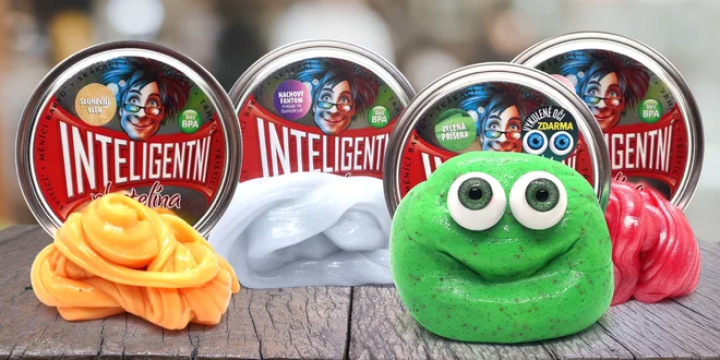 Inteligentní plastelína pro malé i velké tvůrce