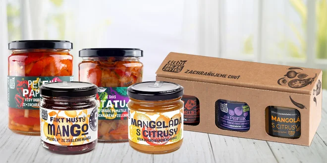 Titbit Beze zbytku: džemy, chutney i povidla
