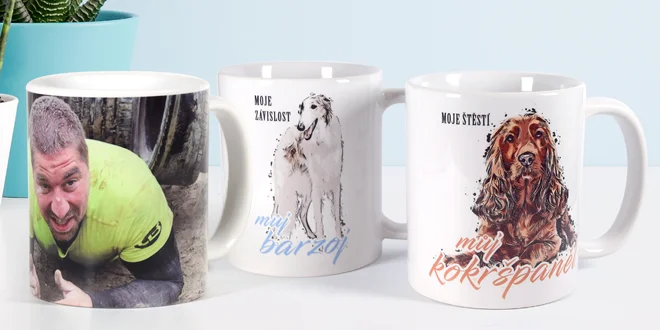 Keramické hrnky s vlastní fotografií