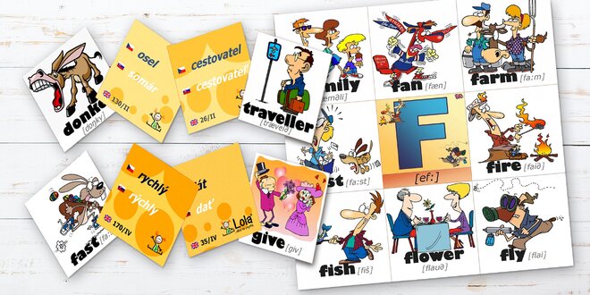 Chytré karty: cizí jazyky rychle a jednoduše