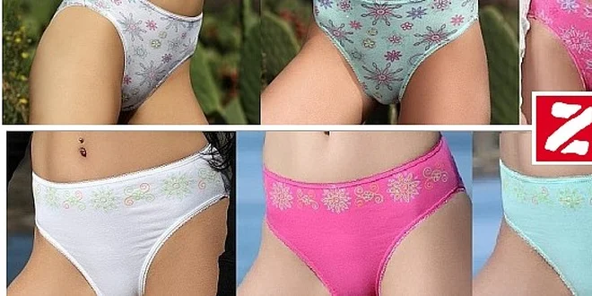 3 ks pohodlných dámských kalhotek včetně poštovného