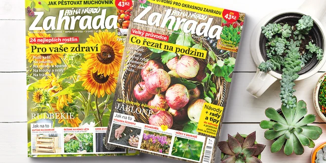 Roční předplatné časopisu Zahrada prima nápadů