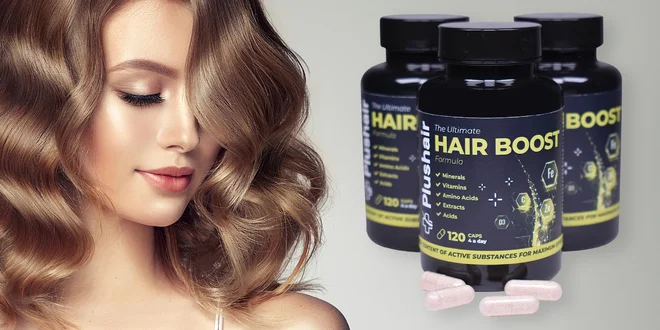 Vitamíny Hair BOOST™ na 1, 3 nebo 6 měsíců