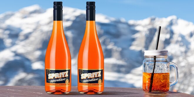 Šumivý italský drink Spritz Aperitivo Perlino