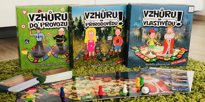 Deskové hry o přírodovědě, vlastivědě a provozu