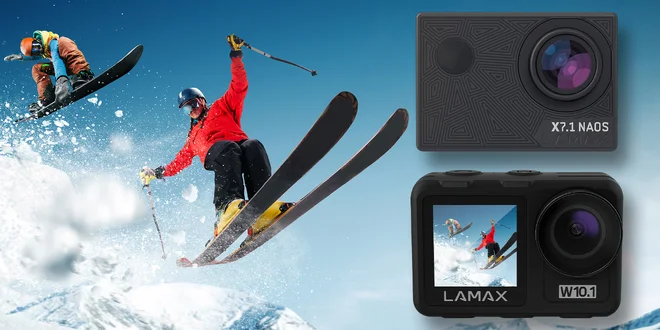 Akční outdoorové kamery LAMAX s dálkovým ovládáním