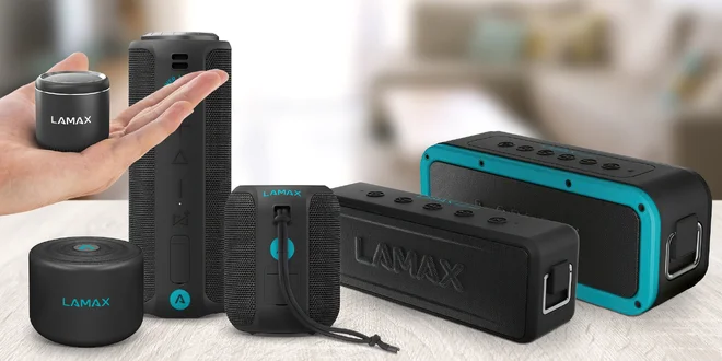 Reproduktory Lamax pro zvuk s luxusními basy