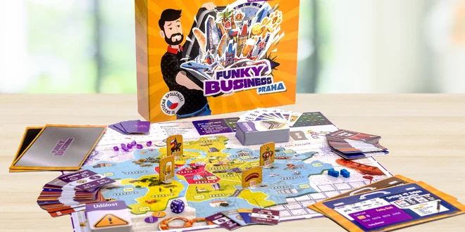 Funky Business: desková hra s reálnými prvky