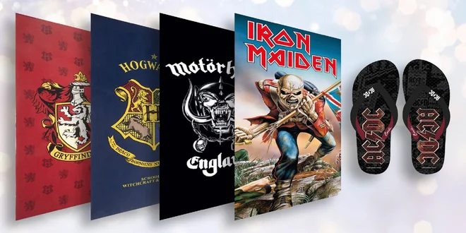 Osušky, pantofle a žabky s licencovanými motivy