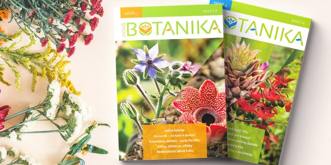 Časopis Nová Botanika: tištěná i e-verze pro roky 2022–2024