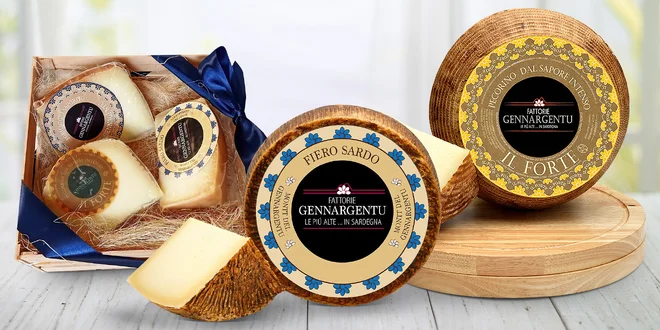 Prémiové sýry ze Sardinie i v dárkových baleních