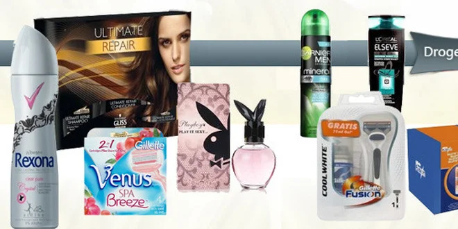 Známé značky kosmetiky a drogerie s až 50% slevou