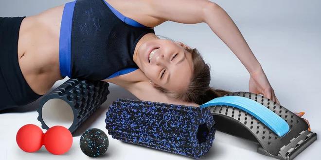 Podložky na cvičení, masážní koule a foam roller