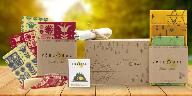 Eko obaly na potraviny z biobavlny a včelího vosku